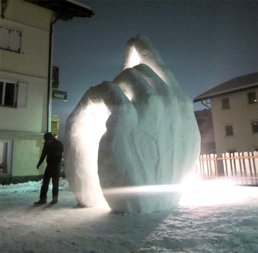 Snow Sculpture -3
