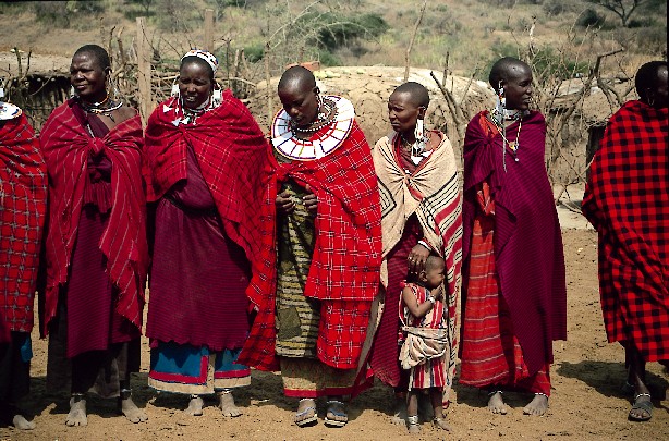 Tanzania Maasai Shuka 