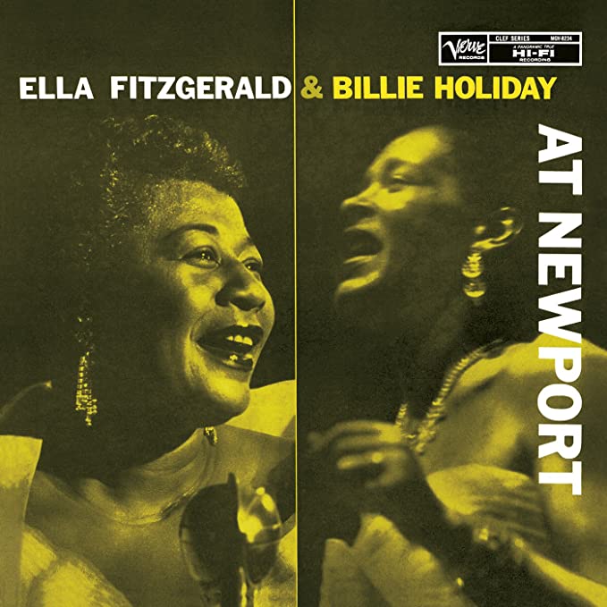 July 1954 Newport Jazz Festival Billie Holiday Photo Poster 