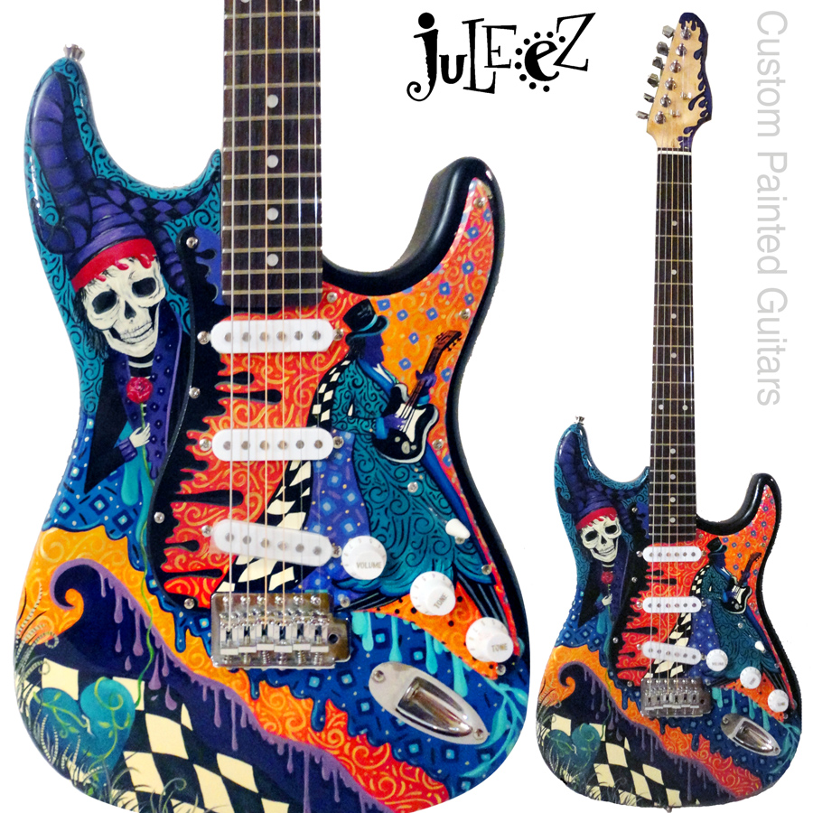 Juleez Custom Painted Fender Stratocaster