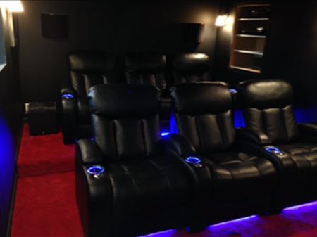 Call us to provide lighting for your home theatre or office conference room