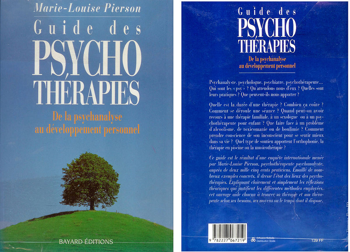Guide des psychothérapies | Marie-Louise PIERSON