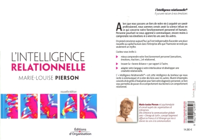 L'intelligence relationnelle | Marie-Louise PIERSON