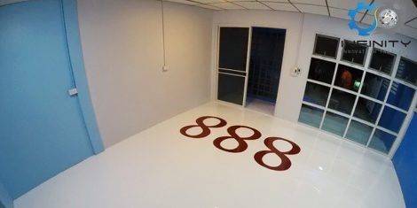 Epoxy Self - leveling with moisture barrier 2.5 mm