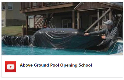 Above Ground Pool Opening