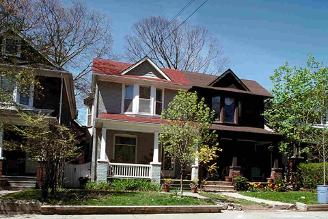 The neighborhood looks better when gutters are in good shape.