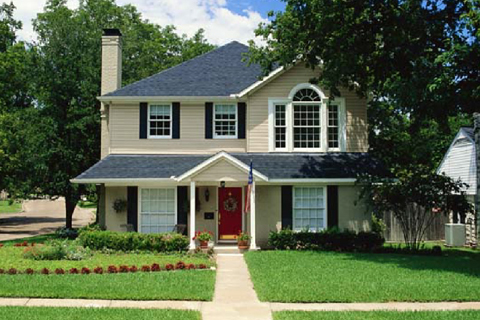 The gutter system on your Canton home should protect it from water damage.