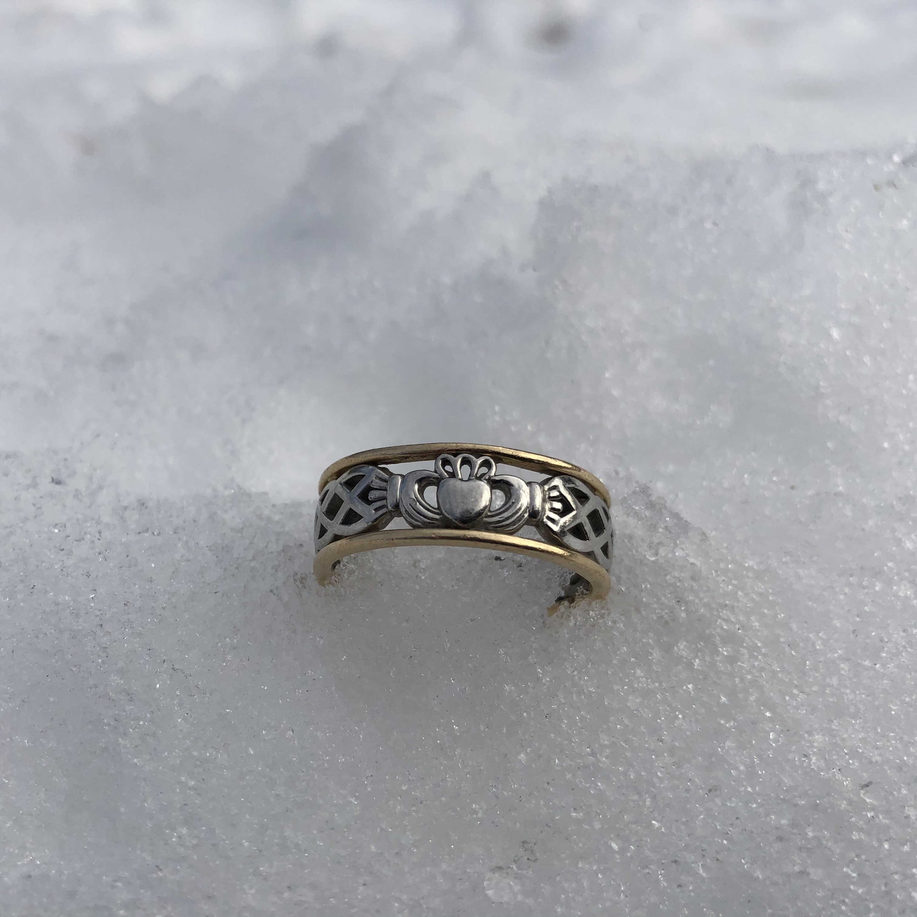 Lost ring while sleigh riding