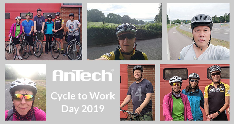 Bicycles At The Ready For AnTech's Cycle To Work Day 2019 