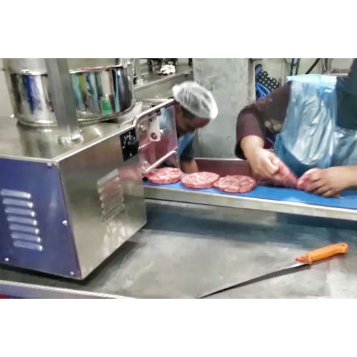 מכונות להכנת המבורגר-למפעלי בשר 