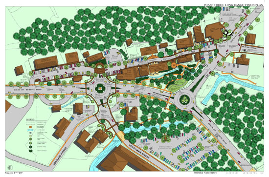 Plan for Village of Georgetown designed by Didona Associates
