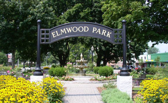 Elmwood Park outdoor design by Didona Associates