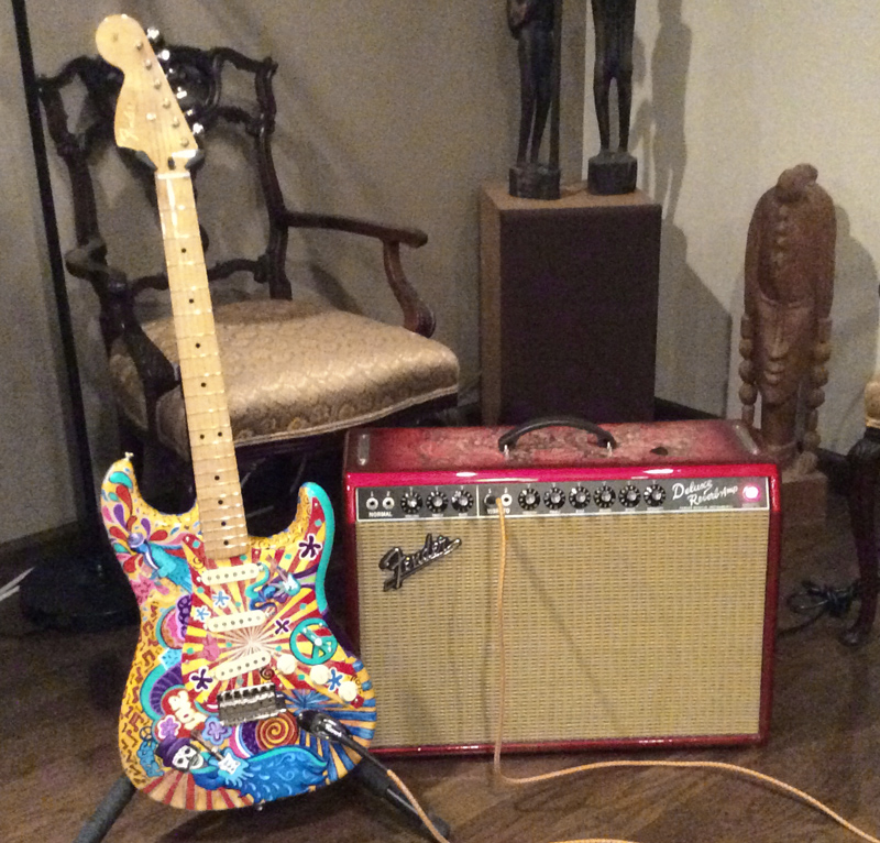 Custom Painted Fender Stratocaster