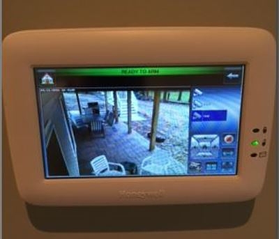 How about a security system that lets you see your doors and the yard?