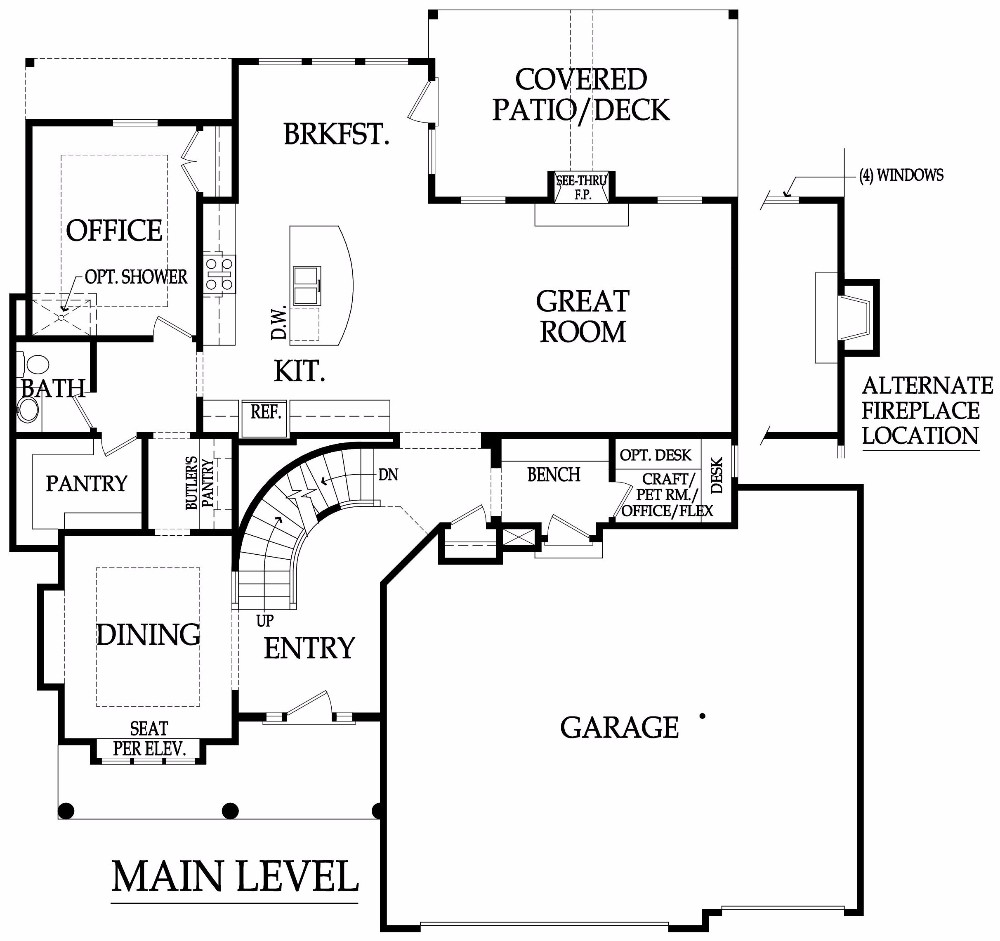 The Willows Birch By James Engle Custom Homes Homes Floor Plan Page