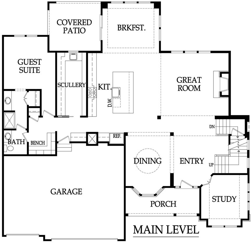 The Willows Rawlings II by Rodrock Homes Floor Plan Page