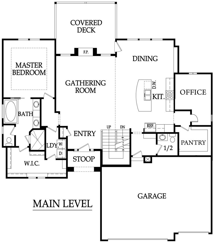 The Willows Timberland by New Mark Homes Floor Plan Page
