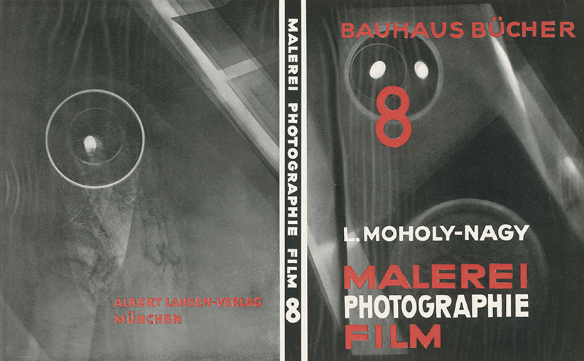 Titelgestaltung: László Moholy-Nagy, Probedruck des Buchumschlags, 1925. ©Kunstbibliothek, Staatliche Museen zu Berlin