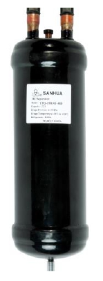 Sanhua Oil Separator (R22, R407C, R134a, R404a, R507, R410a)​YFQ-F00101-001, YFQ-F00101-002 ,YFQ-F00101-003 ,YFQ-F00101-004 ,YFQ-F00101-005