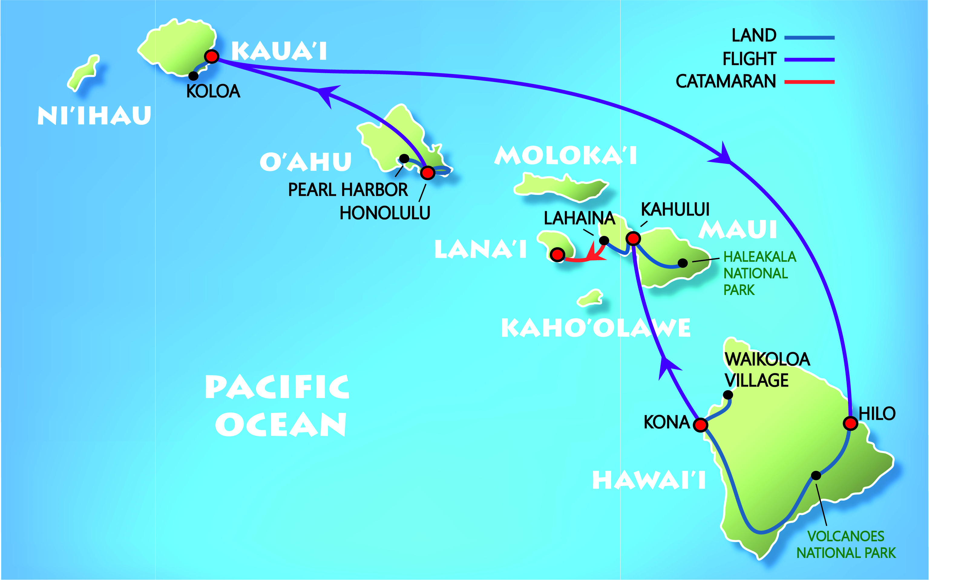 aloha safari park map